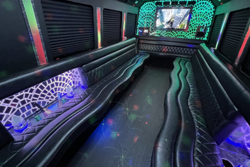 Palmdale Limo Bus Interior