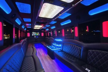 Palmdale Limousine Bus Interior
