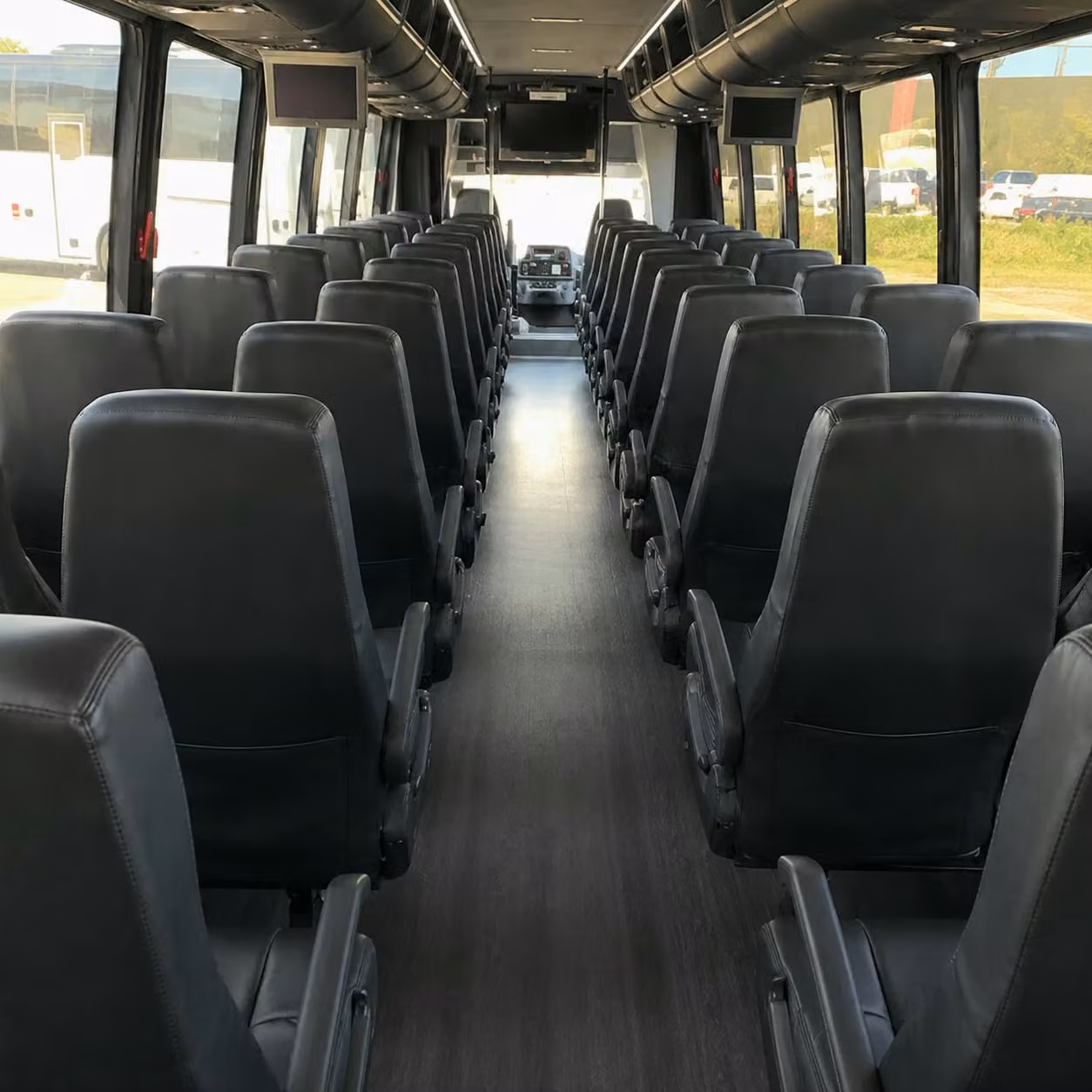 30 passenger minibus inside