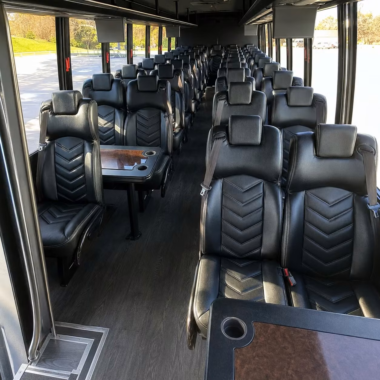 35 passenger minibus inside