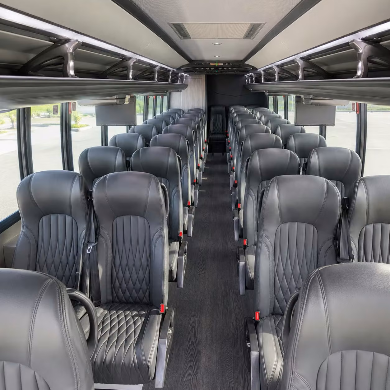 35 passenger minibus interior