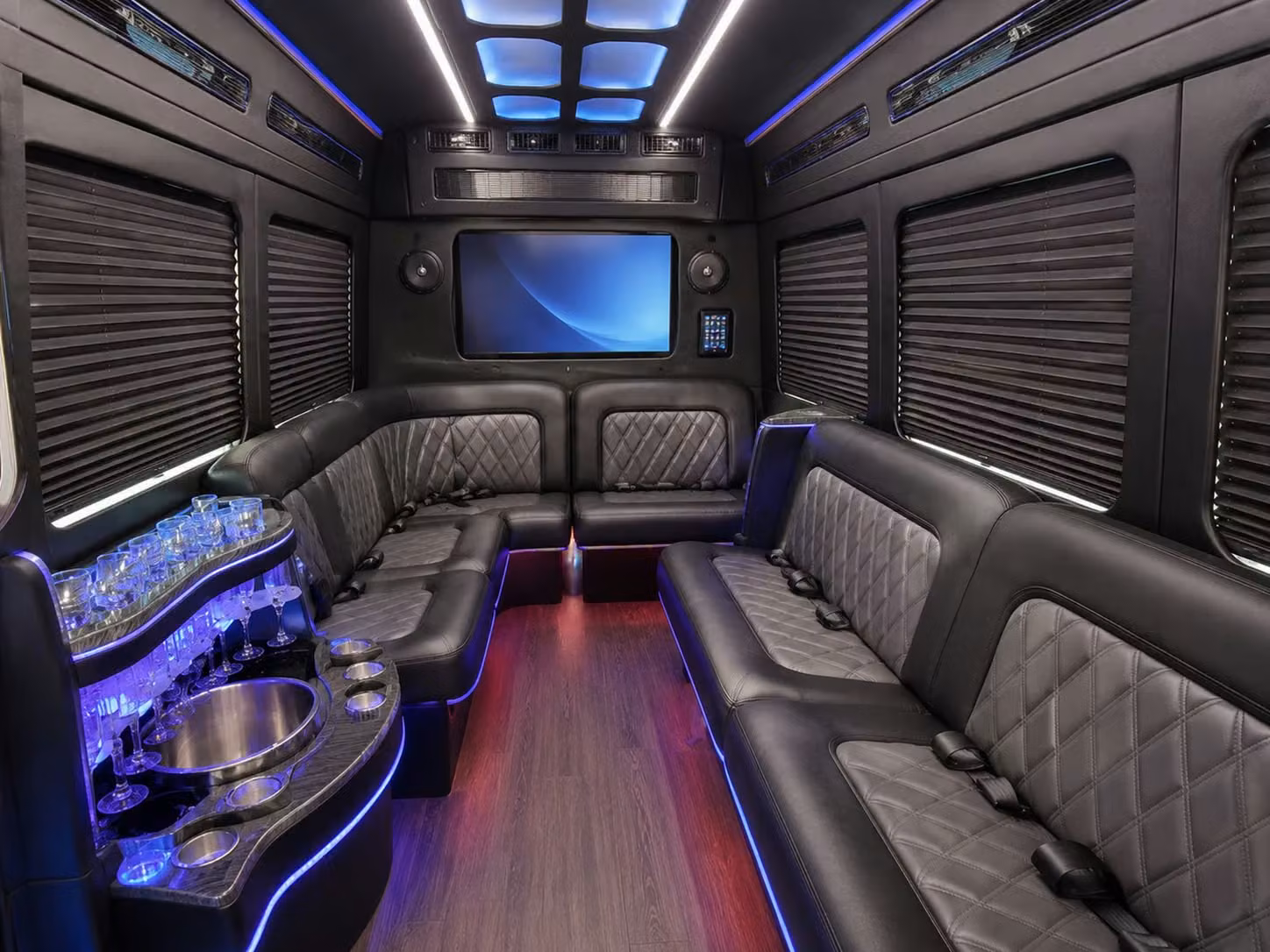 sprinter limousine inside